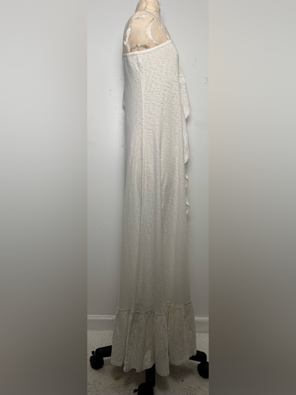 FP Beach Elisa White Maxi Dress S Beach Bridal Honeymoon Resort - Picture 8 of 12